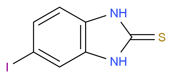 1,3-Dihydro-5-iodo-2H-benzimidazole-2-thione_分子结构_CAS_126174-81-0)