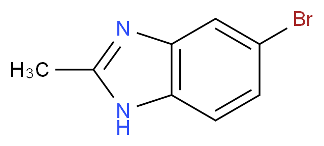 5-bromo-2-methyl-1H-1,3-benzodiazole_分子结构_CAS_1964-77-8