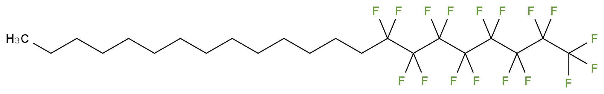 1-(Perfluoro-n-octyl)tetradecane_分子结构_CAS_133310-72-2)