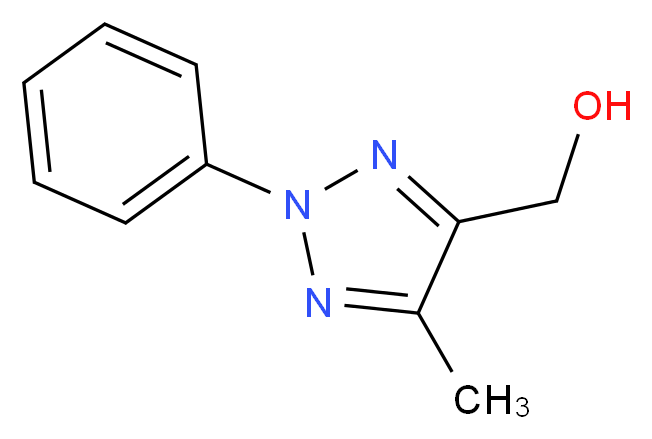 (5-Methyl-2-phenyl-2H-1,2,3-triazol-4-yl)methanol_分子结构_CAS_13322-19-5)