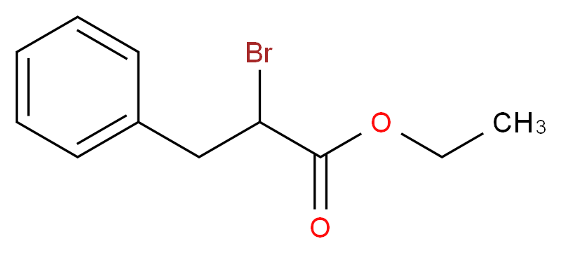 ethyl 2-bromo-3-phenylpropanoate_分子结构_CAS_39149-82-1