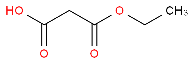 丙二酸单乙酯_分子结构_CAS_1071-46-1)