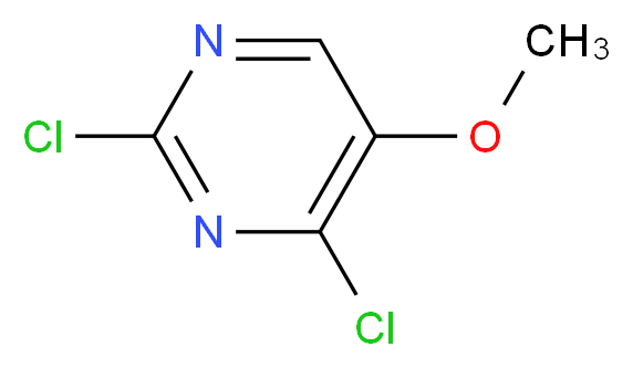 2,4-Dichloro-5-methoxypyrimidine_分子结构_CAS_)