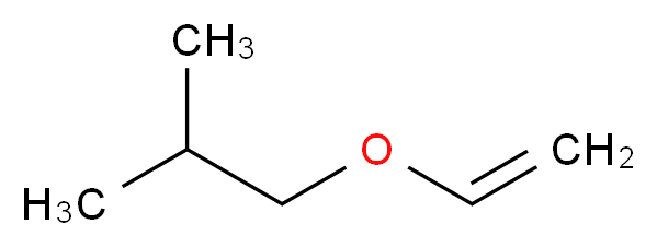 1-(ethenyloxy)-2-methylpropane_分子结构_CAS_109-53-5