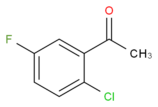 1-(2-Chloro-5-fluorophenyl)ethanone_分子结构_CAS_2965-16-4)