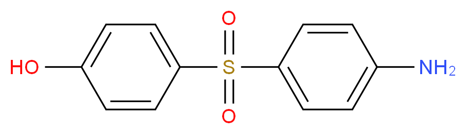 4-Amino-4'-hydroxydiphenylsulfone _分子结构_CAS_25963-47-7)