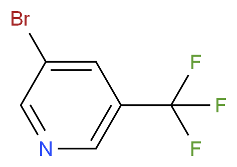 3-Bromo-5-(trifluoromethyl)pyridine_分子结构_CAS_436799-33-6)