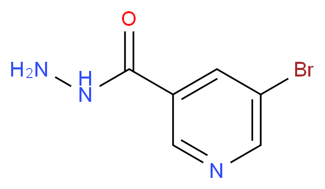 5-Bromopyridine-3-carbohydrazide_分子结构_CAS_112193-41-6)