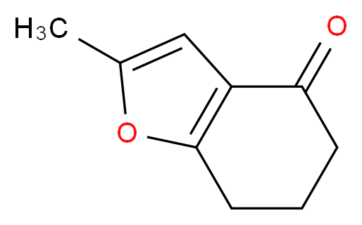 2-methyl-6,7-dihydro-1-benzofuran-4(5H)-one_分子结构_CAS_)