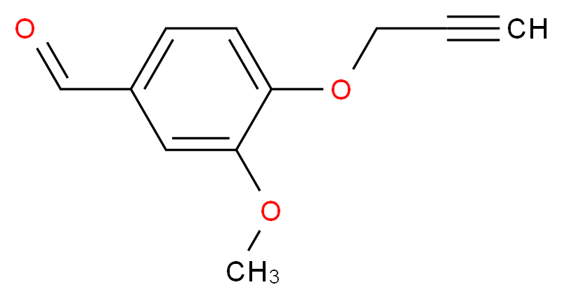 3-Methoxy-4-prop-2-ynyloxy-benzaldehyde_分子结构_CAS_5651-83-2)