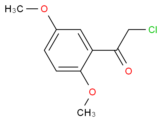 2-chloro-1-(2,5-dimethoxyphenyl)ethanone_分子结构_CAS_)