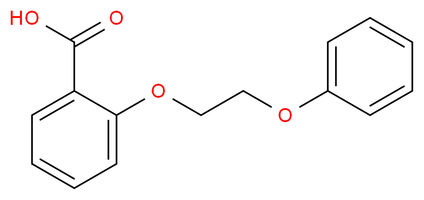 2-(2-Phenoxy-ethoxy)-benzoic acid_分子结构_CAS_101093-93-0)