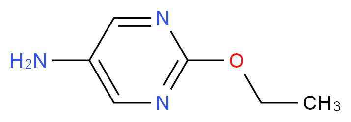 2-ethoxypyrimidin-5-amine_分子结构_CAS_73418-86-7