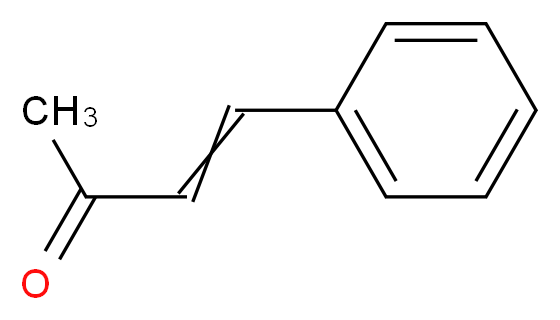 trans-4-Phenyl-3-buten-2-one_分子结构_CAS_122-57-6)