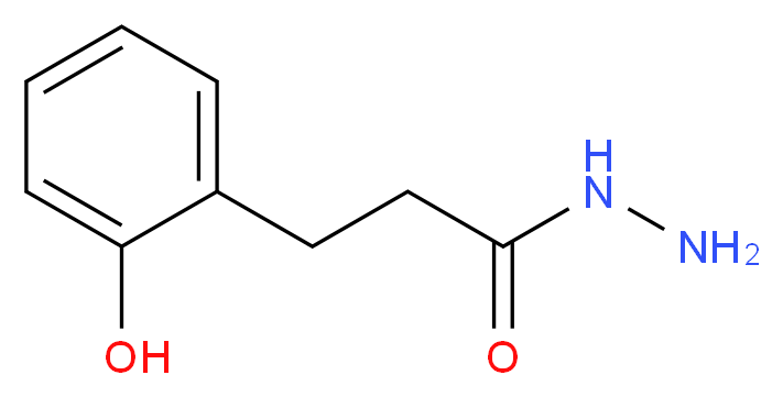 3-(2-Hydroxyphenyl)propanohydrazide_分子结构_CAS_24535-13-5)