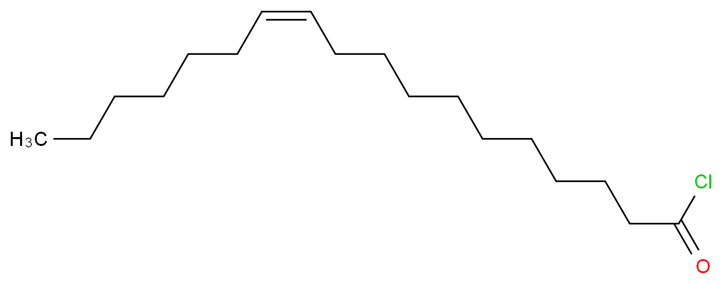 (11Z)-octadec-11-enoyl chloride_分子结构_CAS_95548-26-8