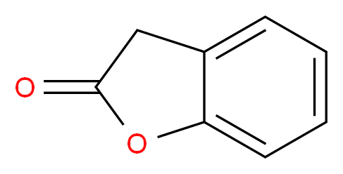 2,3-dihydro-1-benzofuran-2-one_分子结构_CAS_553-86-6