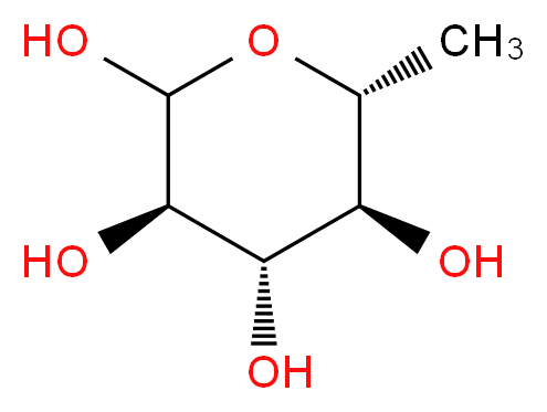 6-Deoxy-D-glucose_分子结构_CAS_7658-08-4)