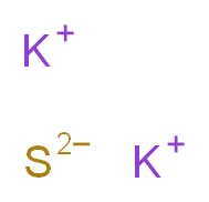 dipotassium sulfanediide_分子结构_CAS_1059-82-5