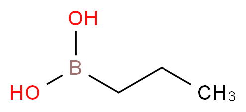 正丙硼酸_分子结构_CAS_17745-45-8)
