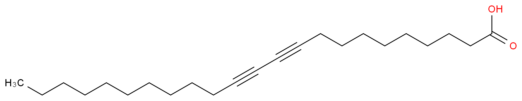 tricosa-10,12-diynoic acid_分子结构_CAS_66990-30-5