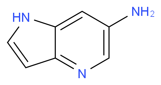 1H-Pyrrolo[3,2-b]pyridin-6-amine_分子结构_CAS_1015609-67-2)