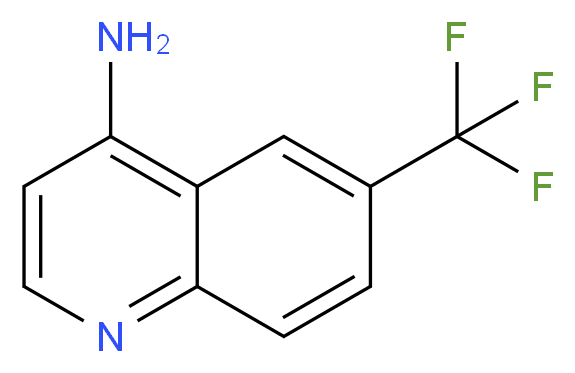 4-Amino-6-(trifluoromethyl)quinoline_分子结构_CAS_247113-89-9)