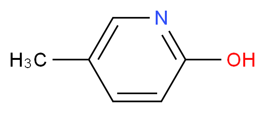 2-羟基-5-甲基吡啶_分子结构_CAS_1003-68-5)