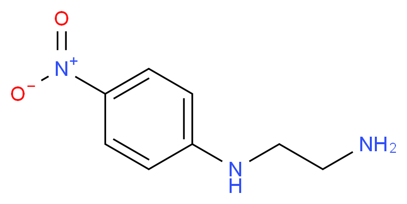 N-(2-aminoethyl)-4-nitroaniline_分子结构_CAS_6332-77-0