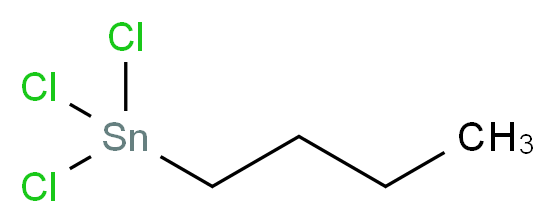 BUTYL TIN TRICHLORIDE_分子结构_CAS_1118-46-3)