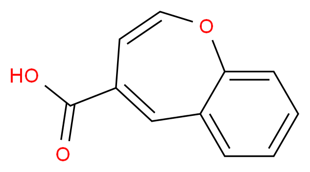 1-benzoxepine-4-carboxylic acid_分子结构_CAS_923169-40-8