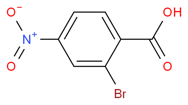 2-bromo-4-nitrobenzoic acid_分子结构_CAS_16426-64-5