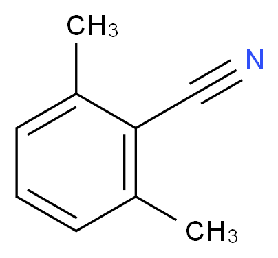 2,6-dimethylbenzonitrile_分子结构_CAS_6575-13-9