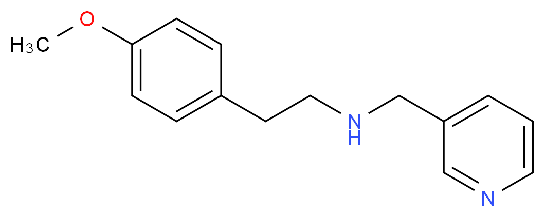 2-(4-methoxyphenyl)-N-(pyridin-3-ylmethyl)ethanamine_分子结构_CAS_331970-95-7)