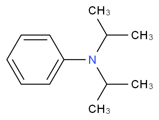 N,N-bis(propan-2-yl)aniline_分子结构_CAS_4107-98-6