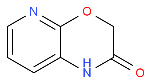 1H,2H,3H-pyrido[2,3-b][1,4]oxazin-2-one_分子结构_CAS_)