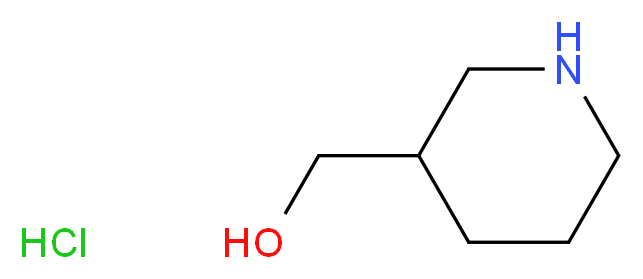 Piperidin-3-ylmethanol hydrochloride_分子结构_CAS_400771-49-5)