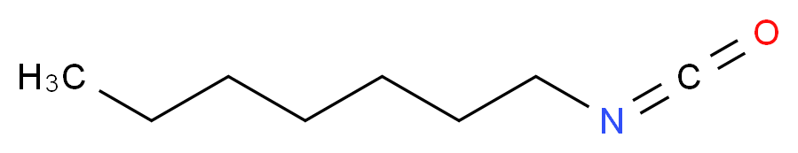 1-isocyanatoheptane_分子结构_CAS_4747-81-3