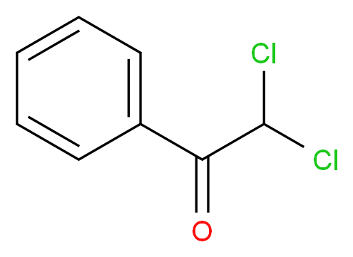 2,2-dichloro-1-phenylethan-1-one_分子结构_CAS_2648-61-5