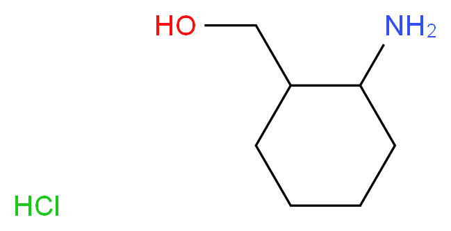 (2-aminocyclohexyl)methanol hydrochloride_分子结构_CAS_5691-37-2