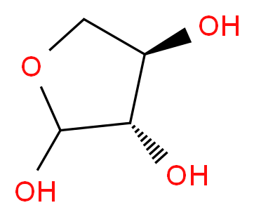 L-(+)-Threose_分子结构_CAS_95-44-3)
