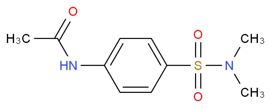 N-[4-(Dimethylsulfamoyl)phenyl]acetamide_分子结构_CAS_54951-54-1)
