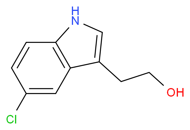 2-(5-Chloro-1H-indol-3-yl)ethanol_分子结构_CAS_61220-51-7)