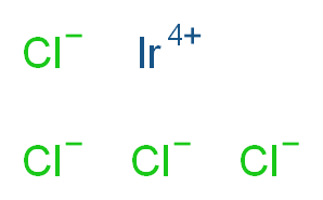 iridium(4+) ion tetrachloride_分子结构_CAS_10025-97-5