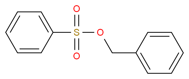 Benzyl Benzenesulfonate _分子结构_CAS_38632-84-7)
