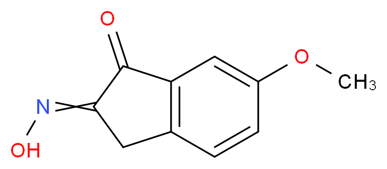 6-methoxy-2-nitroso-2,3-dihydro-1H-inden-1-one_分子结构_CAS_24077-98-3)