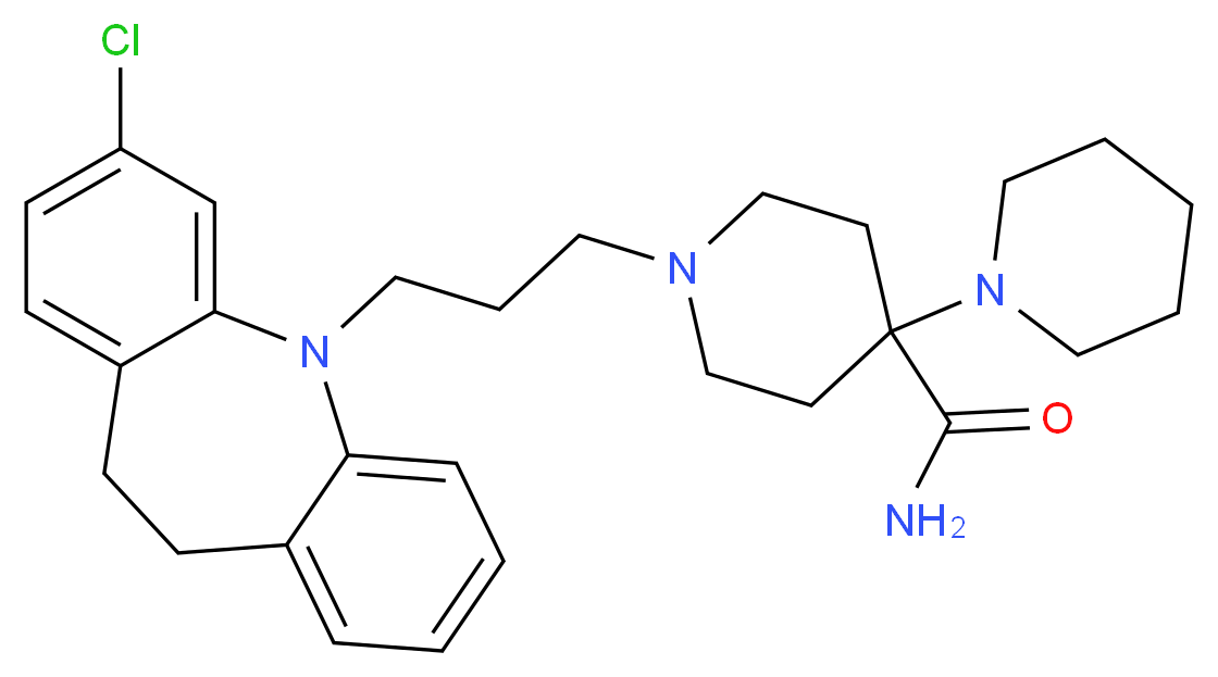 Clocapramine_分子结构_CAS_47739-98-0)