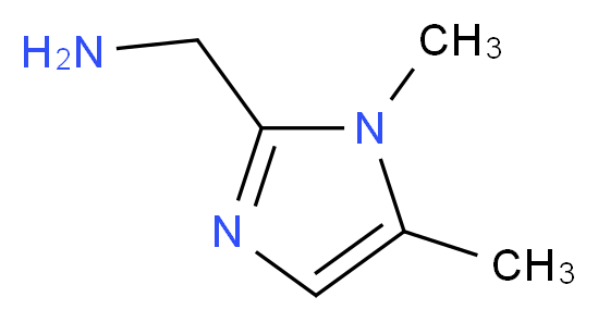 (1,5-dimethyl-1H-imidazol-2-yl)methanamine_分子结构_CAS_1196154-36-5)