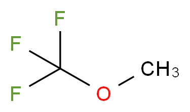 Trifluoromethyl methyl ether_分子结构_CAS_421-14-7)