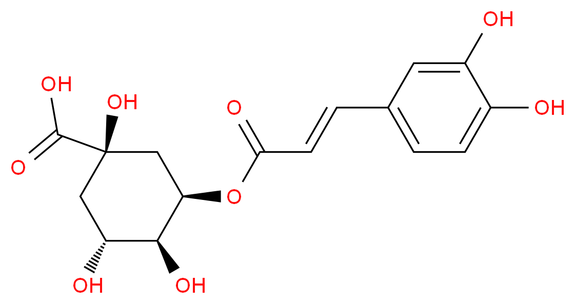 Neochlorogenic acid_分子结构_CAS_906-33-2)